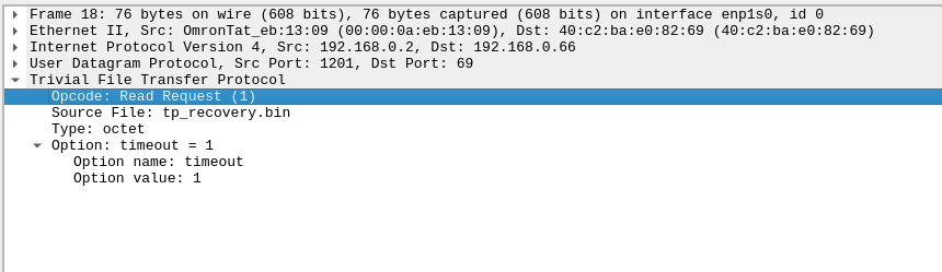 wireshark tftp request